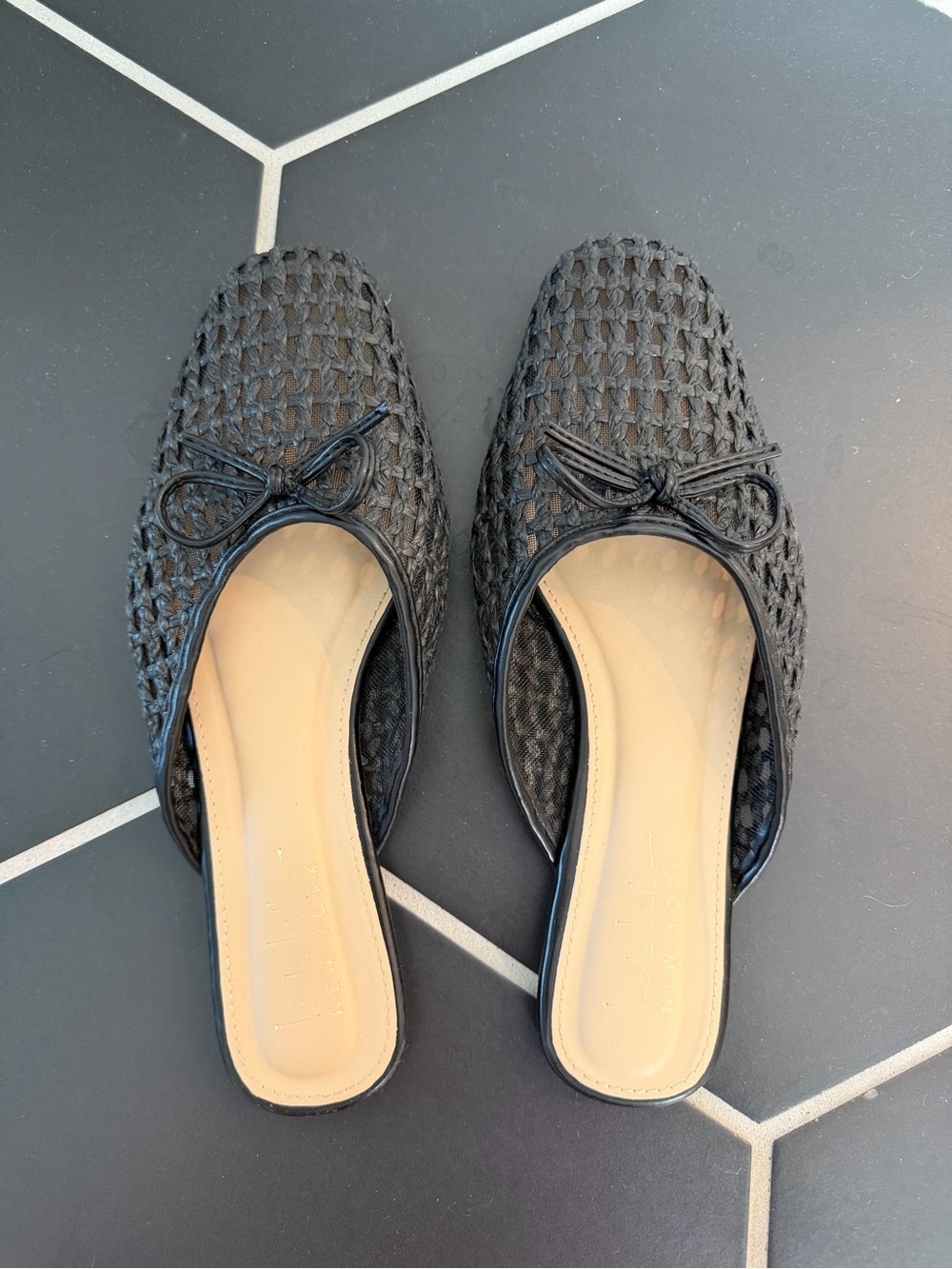 Nicole Miller Woven Flats